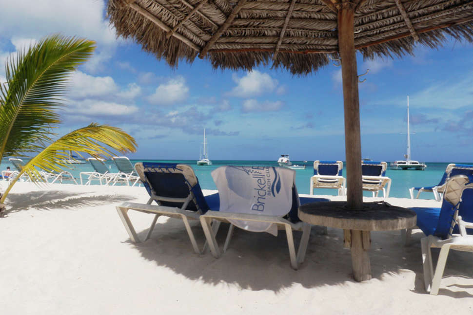 Een foto van het strand bij Tryp by Wyndham Aruba