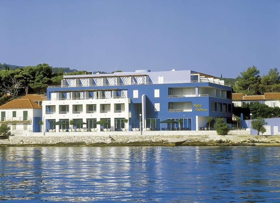 Een foto van de buitenkant van Hotel Pastura