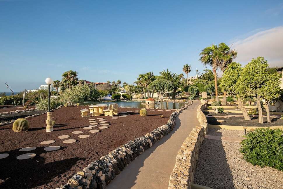 Ein Foto von der Terrasse im Hotel Livvo Risco del Gato Suites