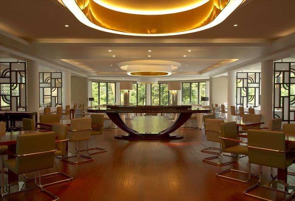 Een foto van het interieur van Terra Nostra Garden Hotel