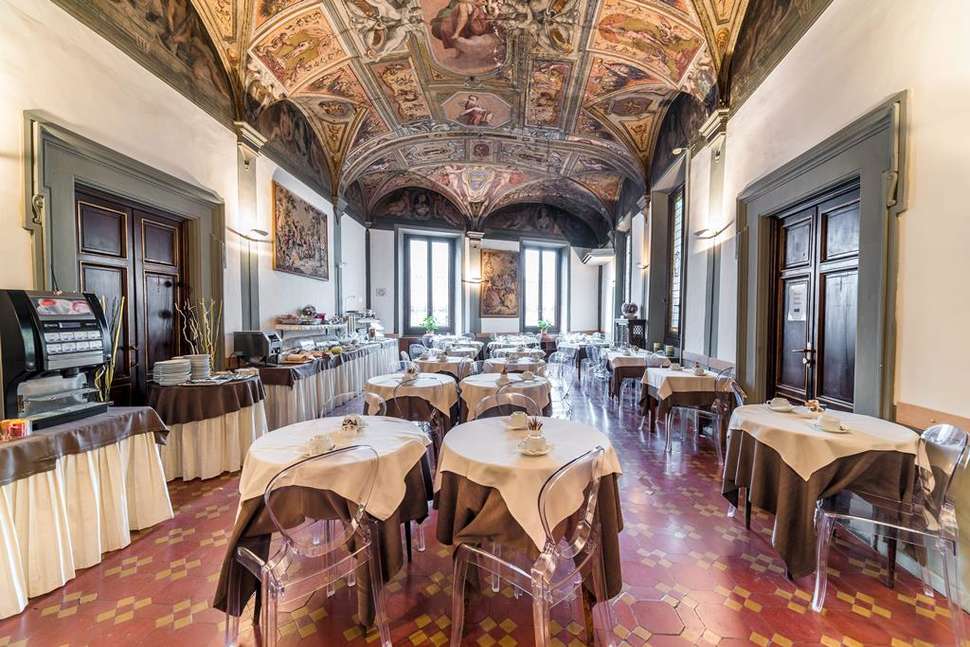 Een foto van de faciliteiten bij Hotel Paris Florence