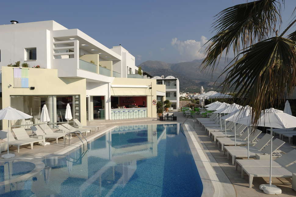 Ein Foto von einer Übersicht des Angela Suites Boutique Hotel