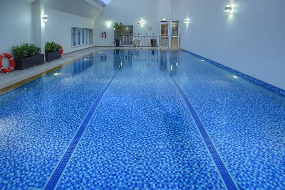Ein Foto vom Pool im Jannah Burj Al Sarab