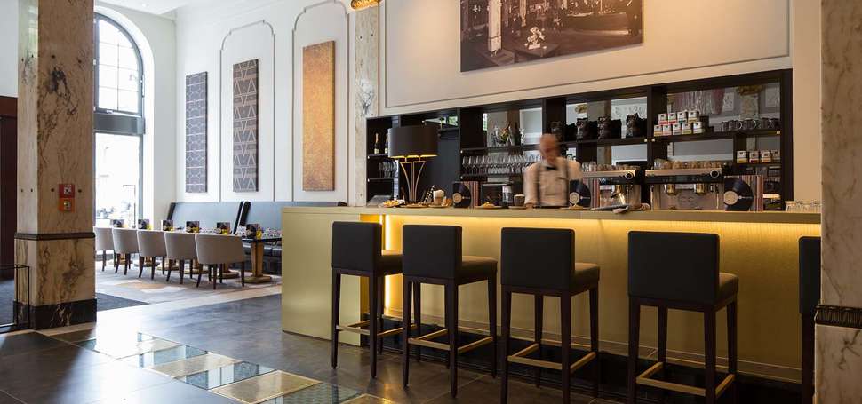 Een foto van de faciliteiten bij Reichshof Hotel Hamburg