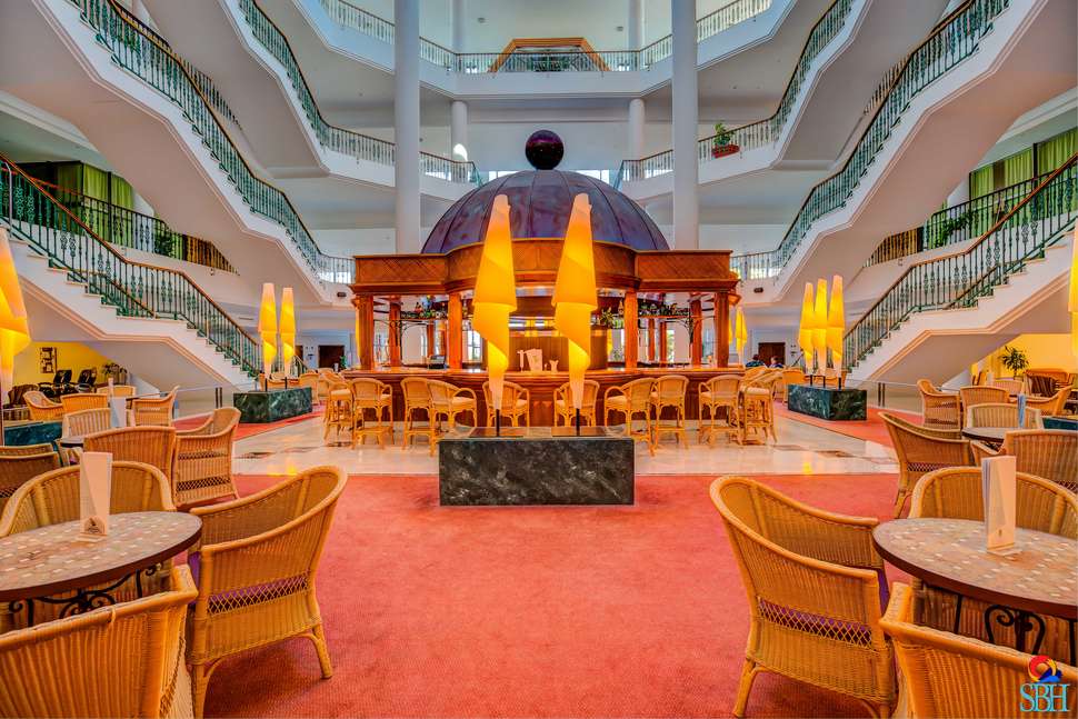 Een foto van het interieur van SBH Hotel Costa Calma Palace