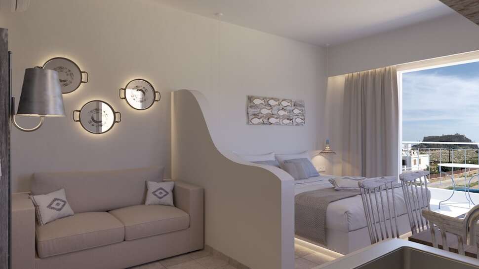 Een foto van Lindian Myth Sea View Studios