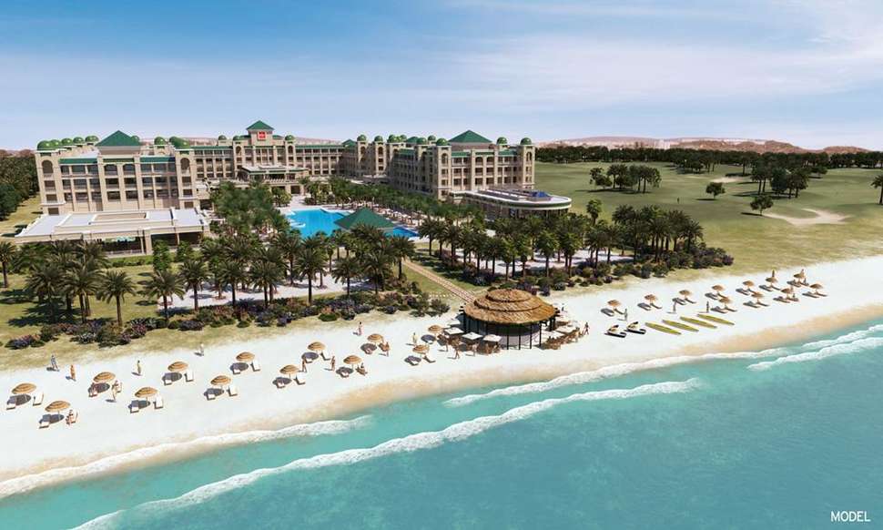 Ein Foto von der Außenansicht des Barcelo Concorde Green Park Palace