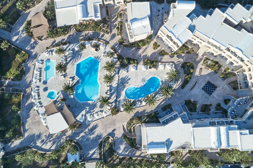 Een foto van het zwembad bij Santo Miramare Resort