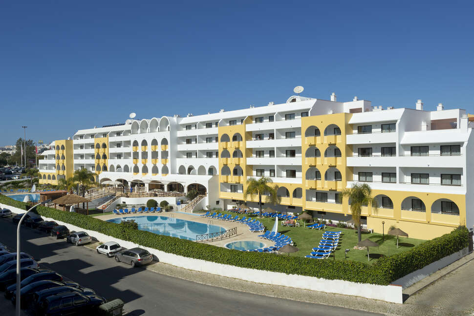 Een foto van een overzicht van Paladim & Alagoa Mar Hotels