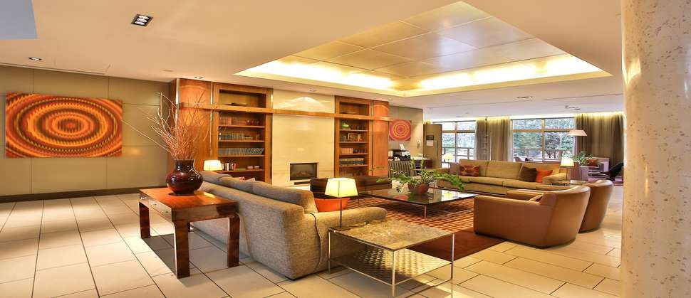 Een foto van het interieur van Aparthotel Adina Budapest