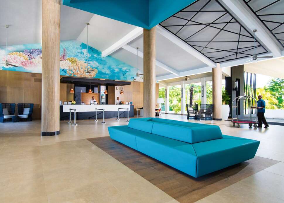 Een foto van het interieur van Riu Palace Tropical Bay