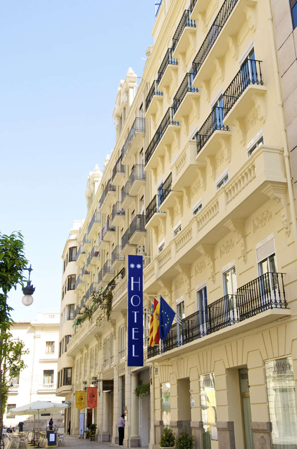 Een foto van de buitenkant van Casual Valencia Del Cine