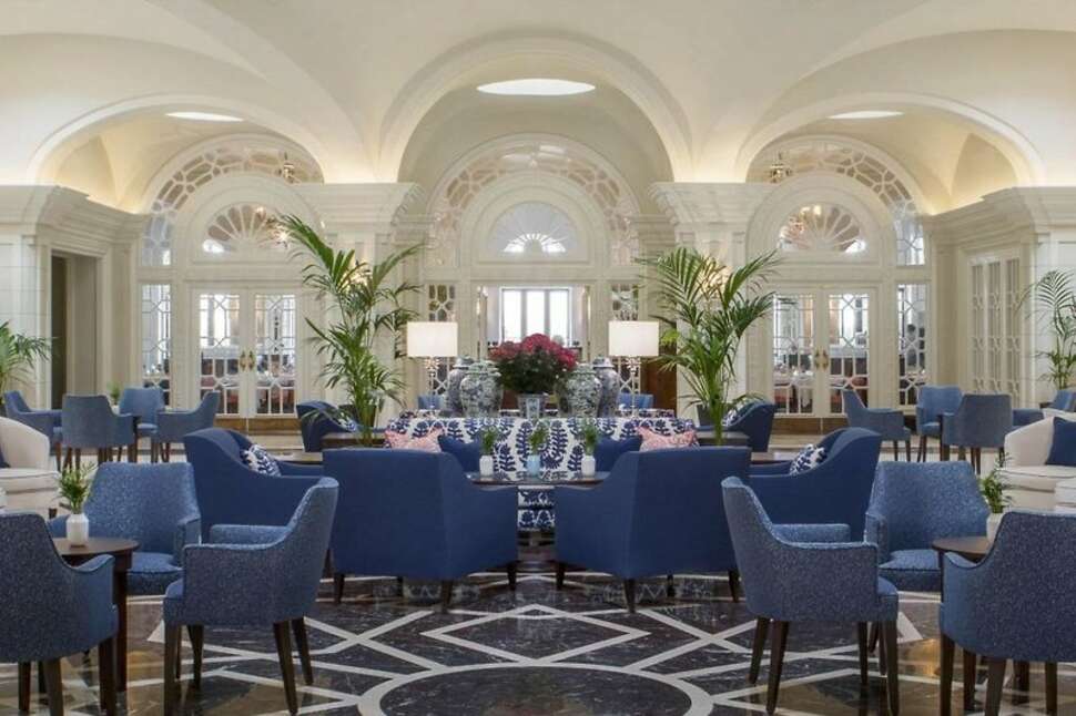 Een foto van het interieur van The Phoenicia Malta