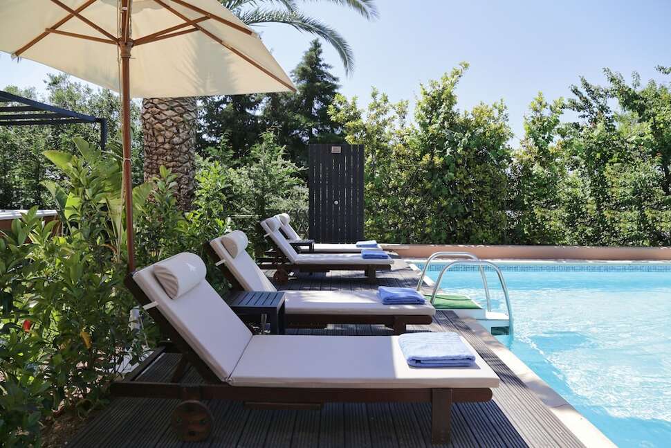 Een foto van het zwembad bij Lena Mare Boutique Hotel