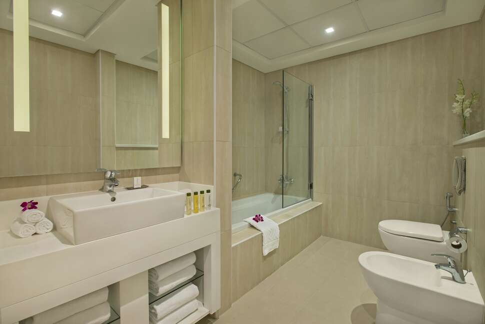 Ein Foto DoubleTree by Hilton Hotel Dubai Jumeirah Beach