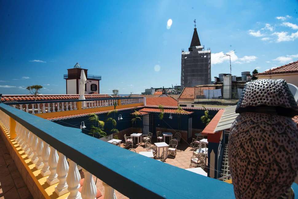 Een foto van het terras bij Se Boutique Hotel
