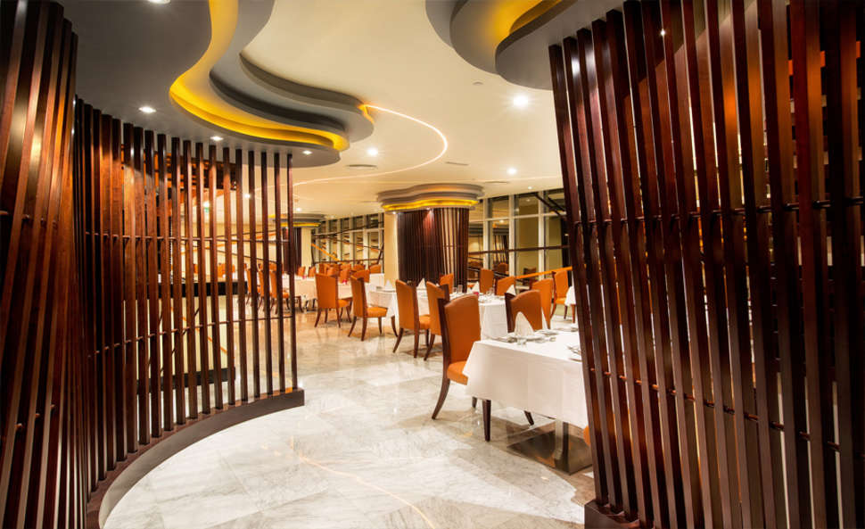 Een foto van de faciliteiten bij Marriott Hotel Production City Dubai