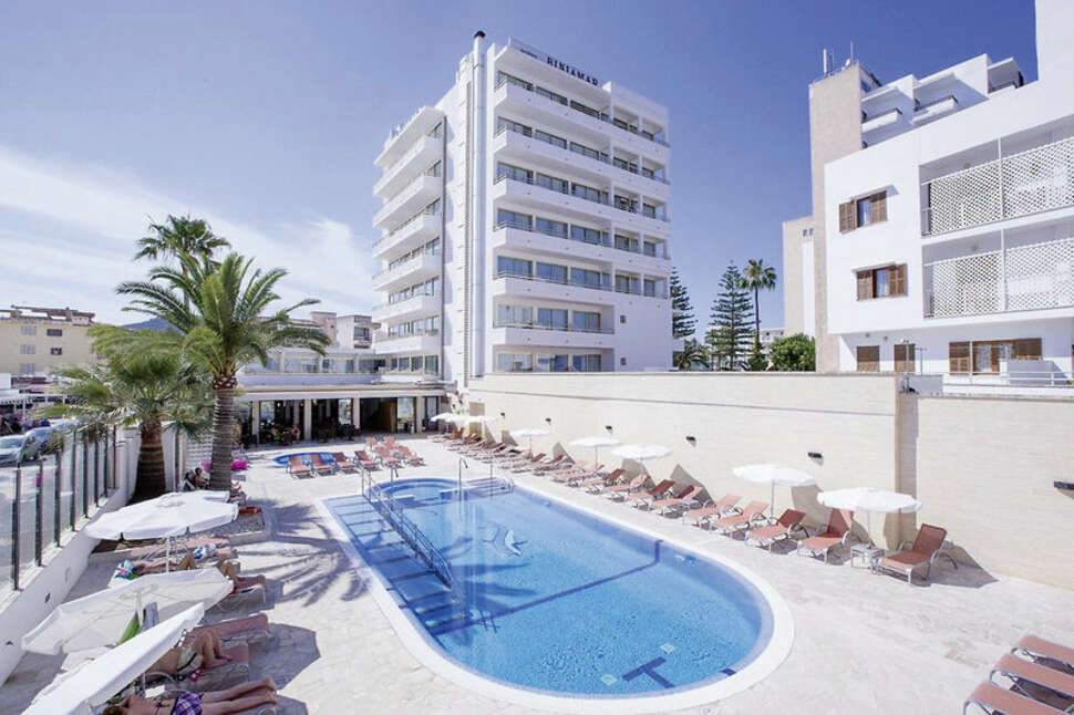 Een foto van een overzicht van Hotel Biniamar