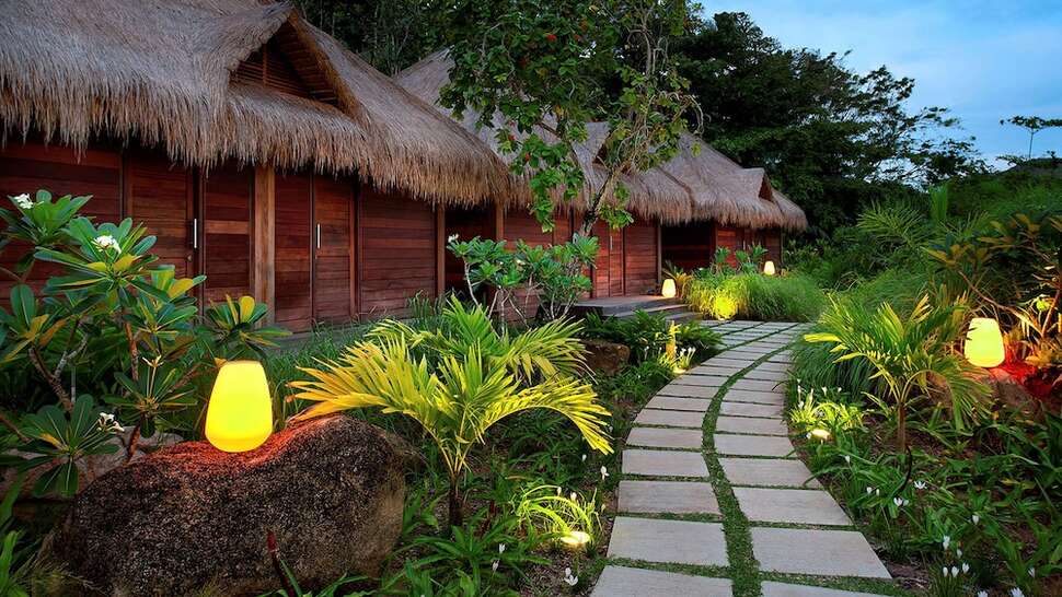 Een foto van de buitenkant van Kempinski Seychelles Resort