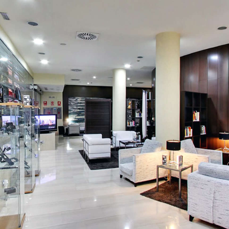 Een foto van het interieur van Eurostars Centrum Alicante
