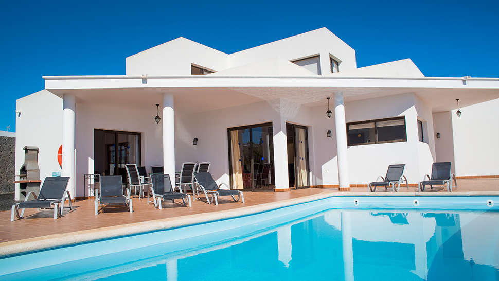 Ein Foto vom Pool im Villas Blancas