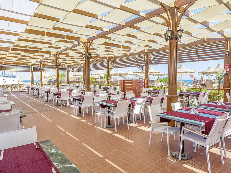 Een foto van de faciliteiten bij Aladdin Beach Resort
