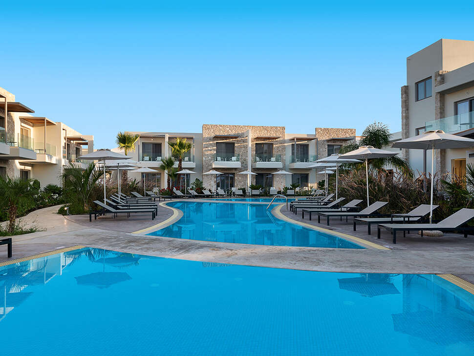 Een foto van het zwembad bij Oneiro Boutique Hotel