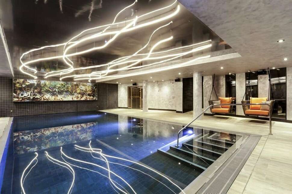 Een foto van een overzicht van Novotel London Canary Wharf