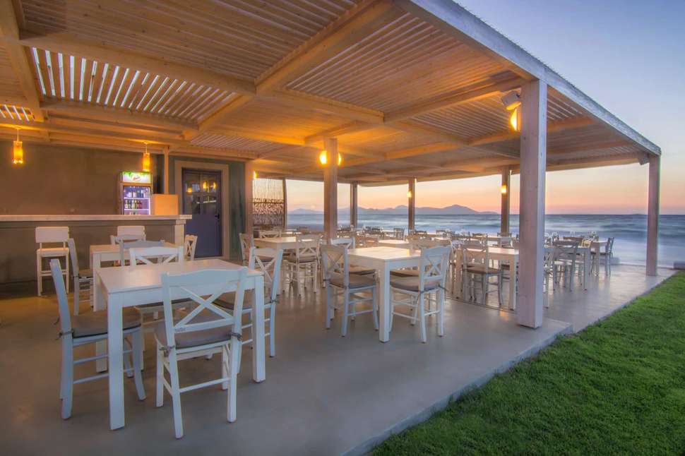 Ein Foto von den Einrichtungen im Aeolos Beach Hotel
