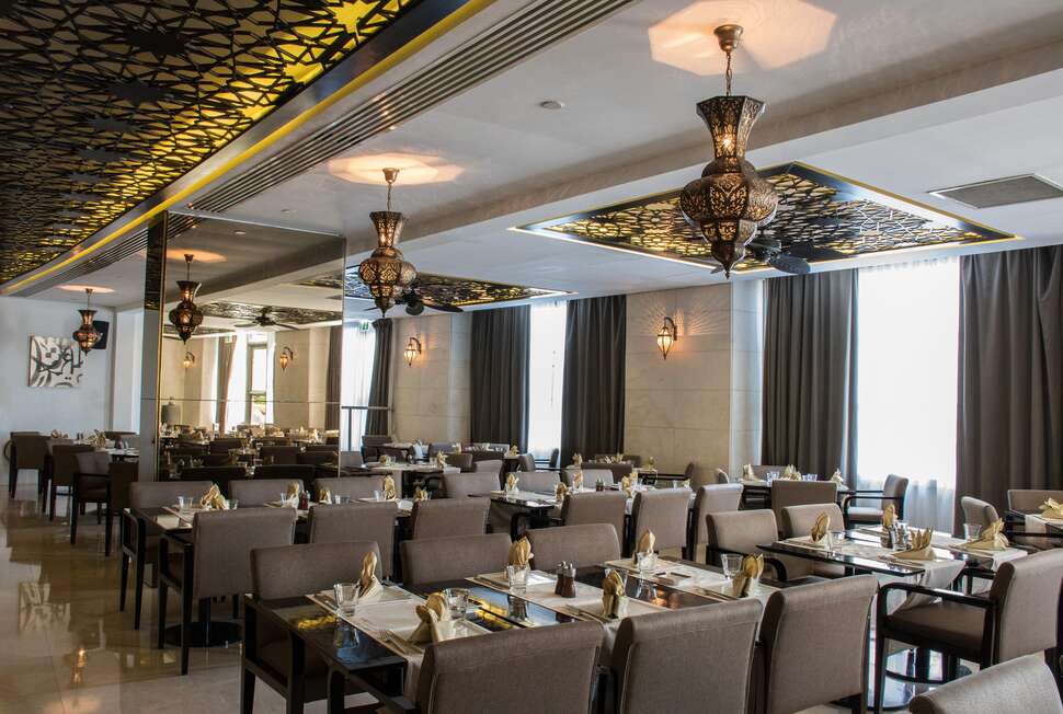 Een foto van de faciliteiten bij Crowne Plaza Abu Dhabi Yas Island