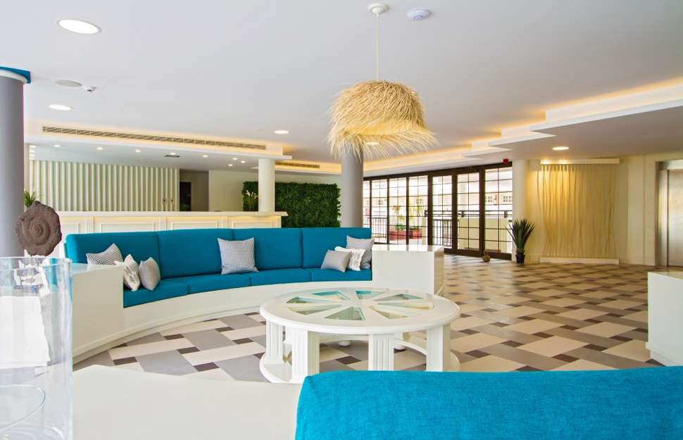Een foto van het interieur van Ereza Mar