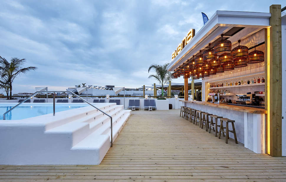 Een foto van het zwembad bij Gran Hotel Flamingo