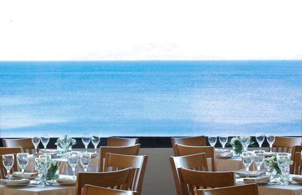 Ein Foto von den Einrichtungen im Aeolos Beach Resort