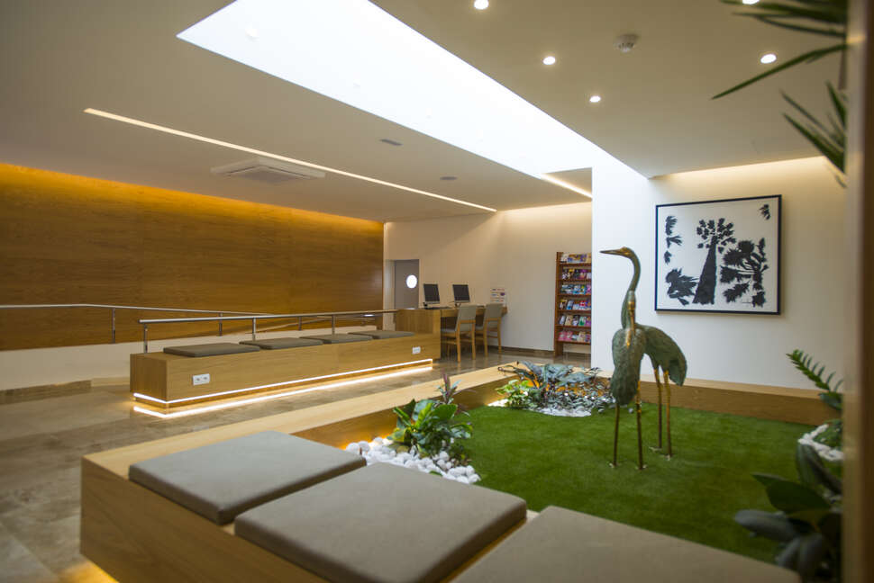 Een foto van het interieur van Aparthotel & Appartementen Casa Luis by Invisa