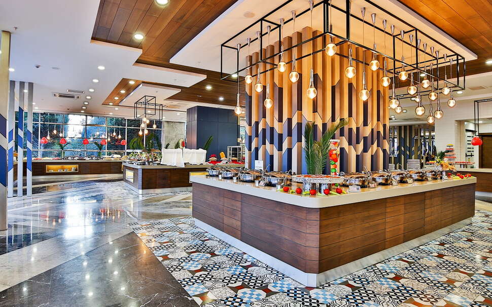 Een foto van de faciliteiten bij Saturn Palace Resort