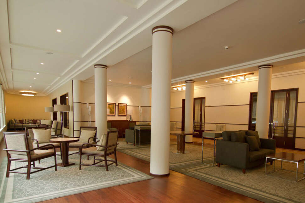 Een foto van het interieur van Terra Nostra Garden Hotel
