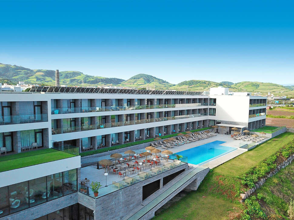 Een foto van het zwembad bij Hotel Verde Mar & Spa
