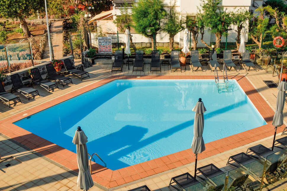 Ein Foto vom Pool im Apartments Casas Carmen