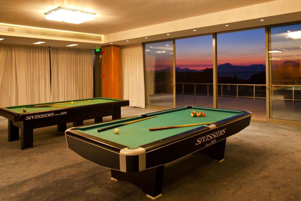 Ein Foto von den Einrichtungen im Caravia Beach Hotel