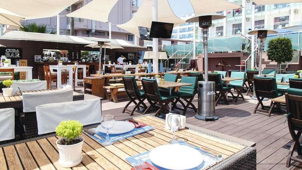 Een foto van de faciliteiten bij Blue Bay Platinum