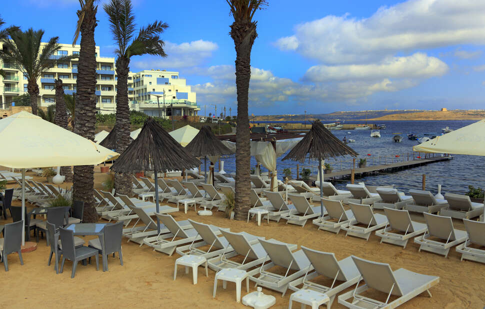Een foto van het strand bij Riviera Spa Resort