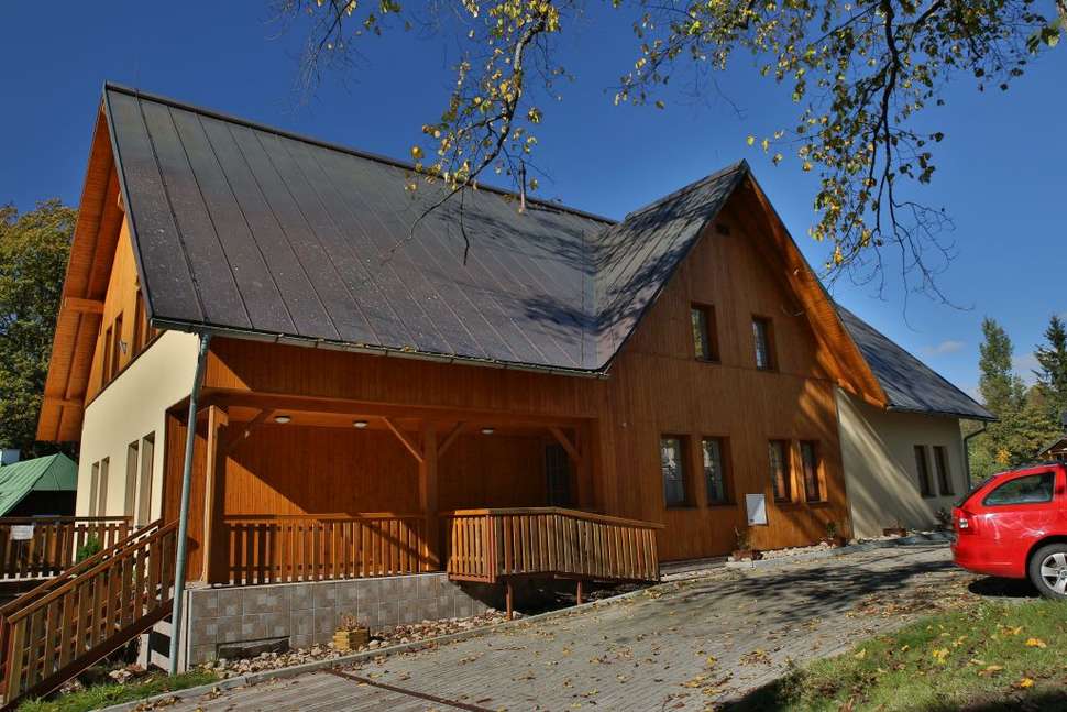 Een foto van de buitenkant van Harrachovka Spa & Wellness