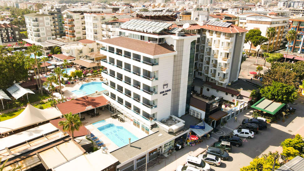 Een foto van het zwembad bij Azak Beach Hotel