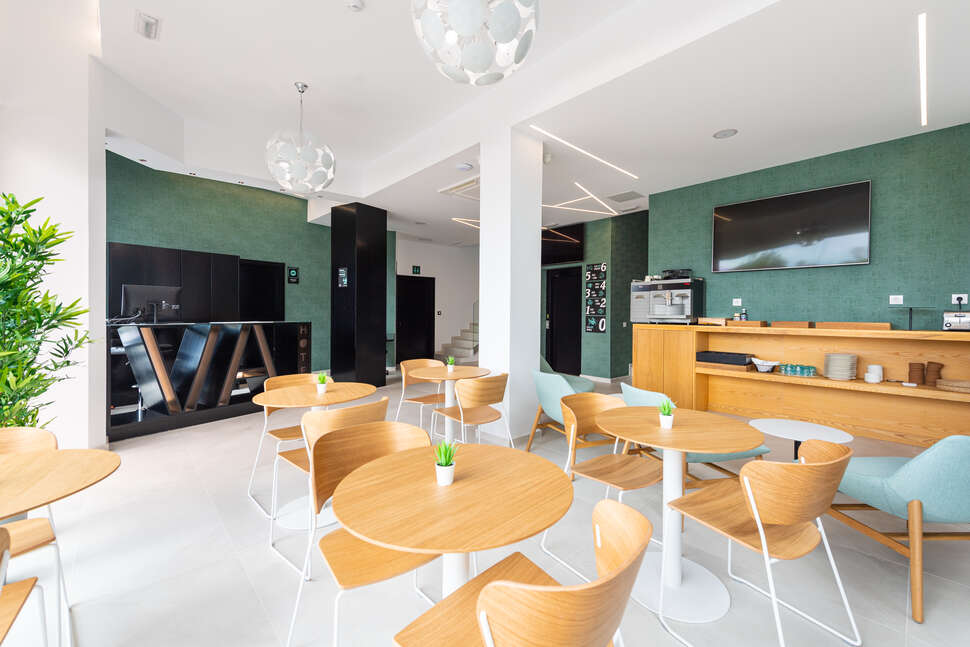 Een foto van het interieur van Hotel Puerto de La Luz