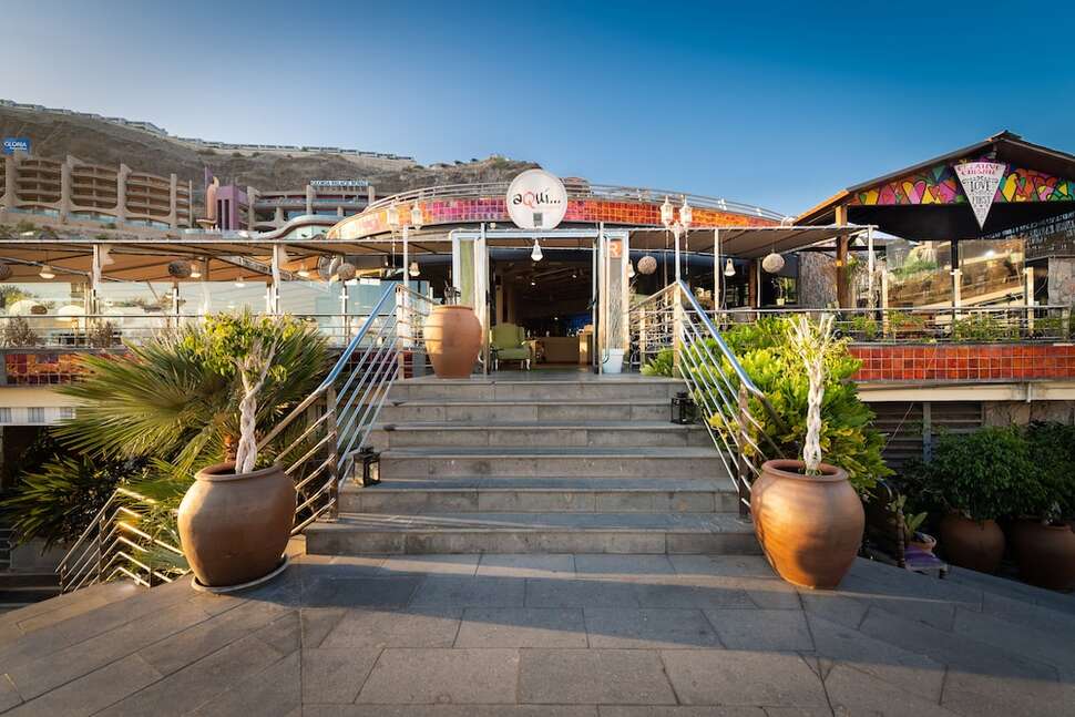 Een foto van de buitenkant van Holiday Club Playa Amadores