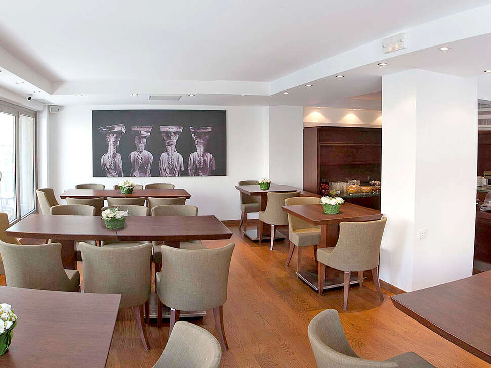 Een foto van de faciliteiten bij Hotel Plaka