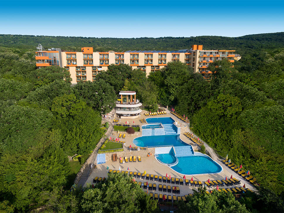 Ein Foto von einer Übersicht des Hotel Sunrise