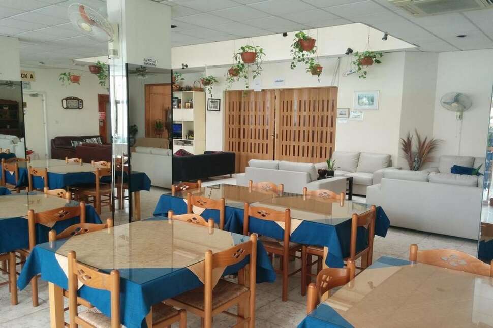 Ein Foto von den Einrichtungen im Mariela Hotel Apartments