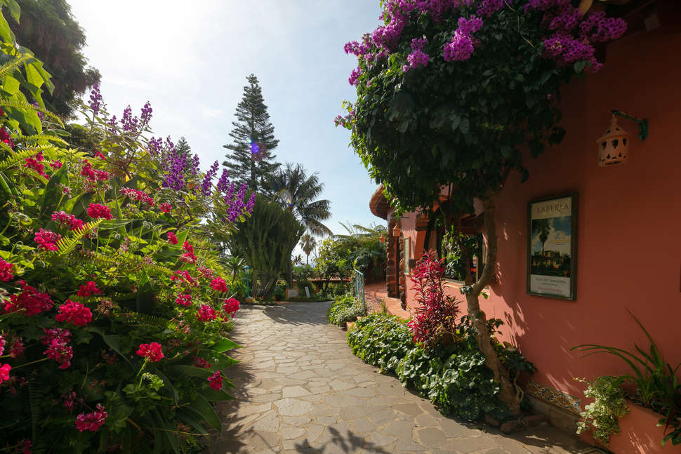 Ein Foto von der Außenansicht des Quinta Splendida Wellness & Botanical Garden