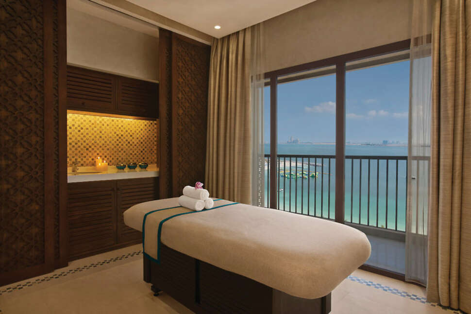Ein Foto von den Einrichtungen im DoubleTree by Hilton Resort & Spa Marjan Island
